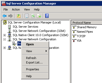 V-40907 SQL Config Manager